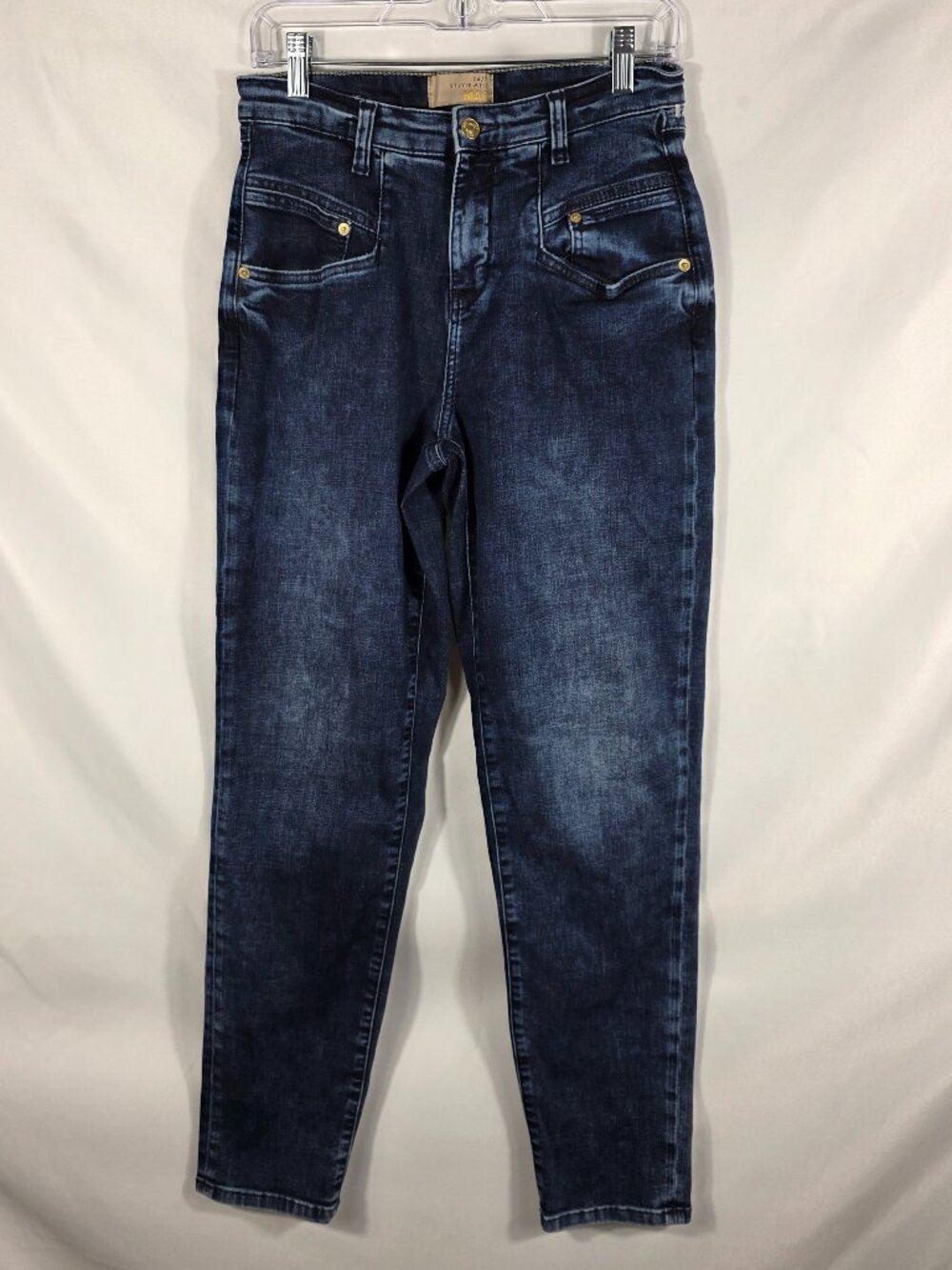 Mac Sylvie Meis Rich Carrot Jeans Size 38 x 28 Women's Size 8 Dark Wash